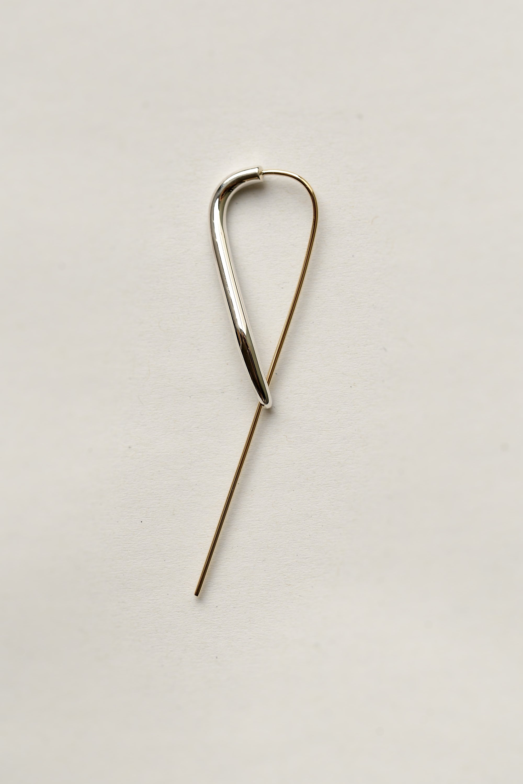 LARGE SAFETY PIN EARRING - MIRTA jewelry
