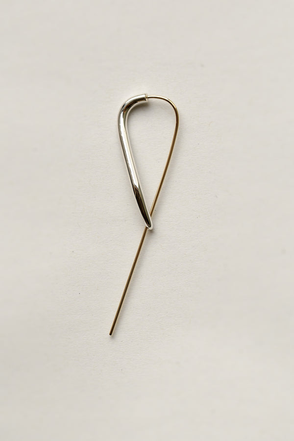 LARGE SAFETY PIN EARRING - MIRTA jewelry