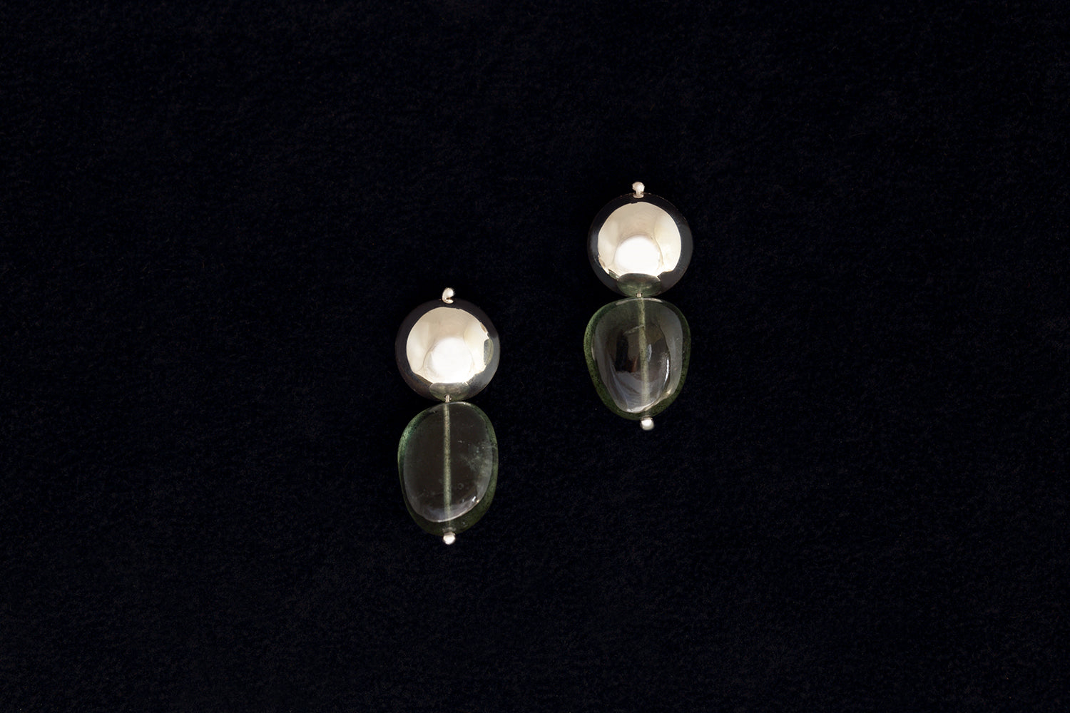 MOSS AQUAMARINE DROP EARRING - MIRTA jewelry