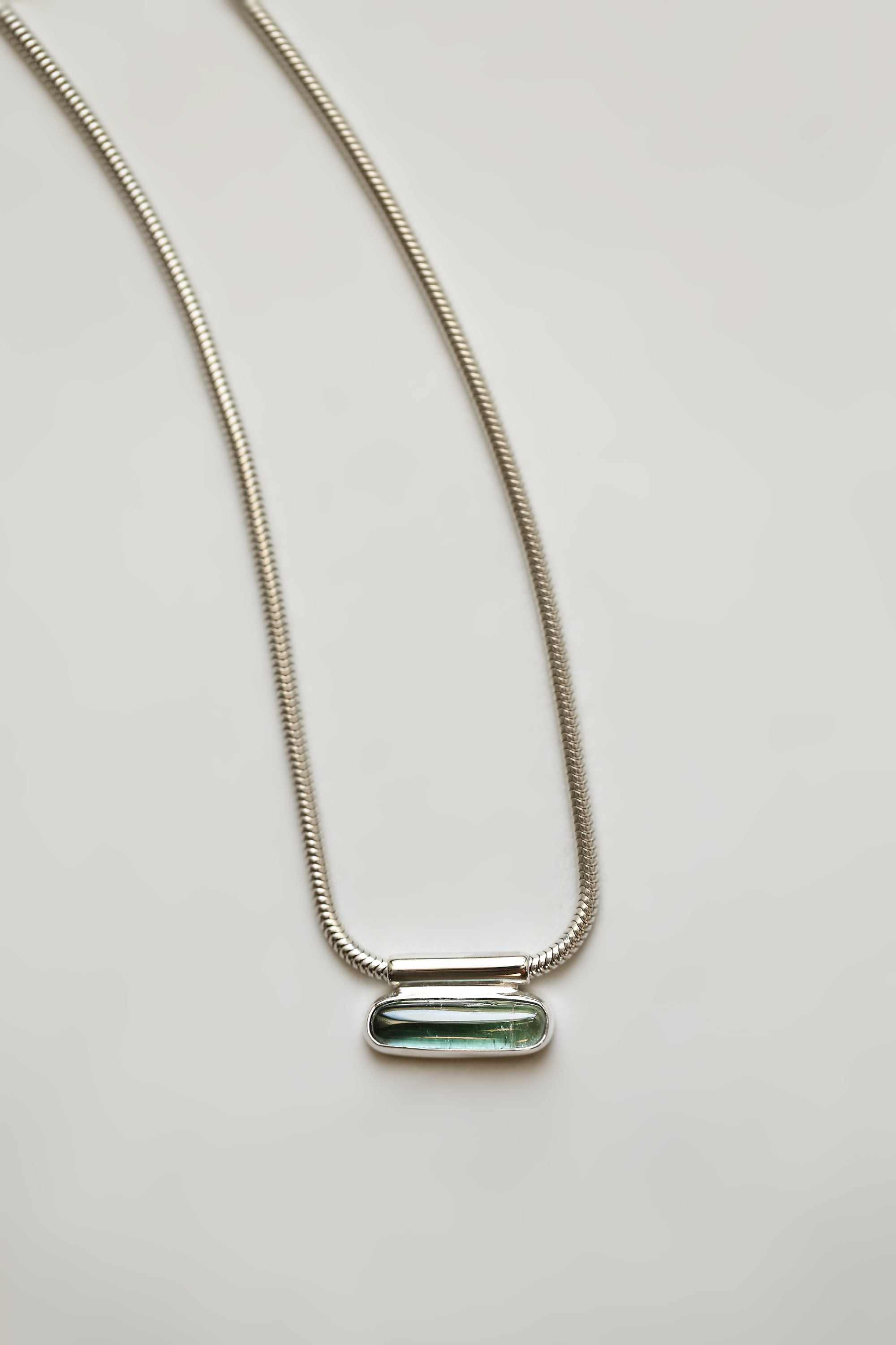 GRADIENT TOURMALINE NECKLACE - MIRTA jewelry