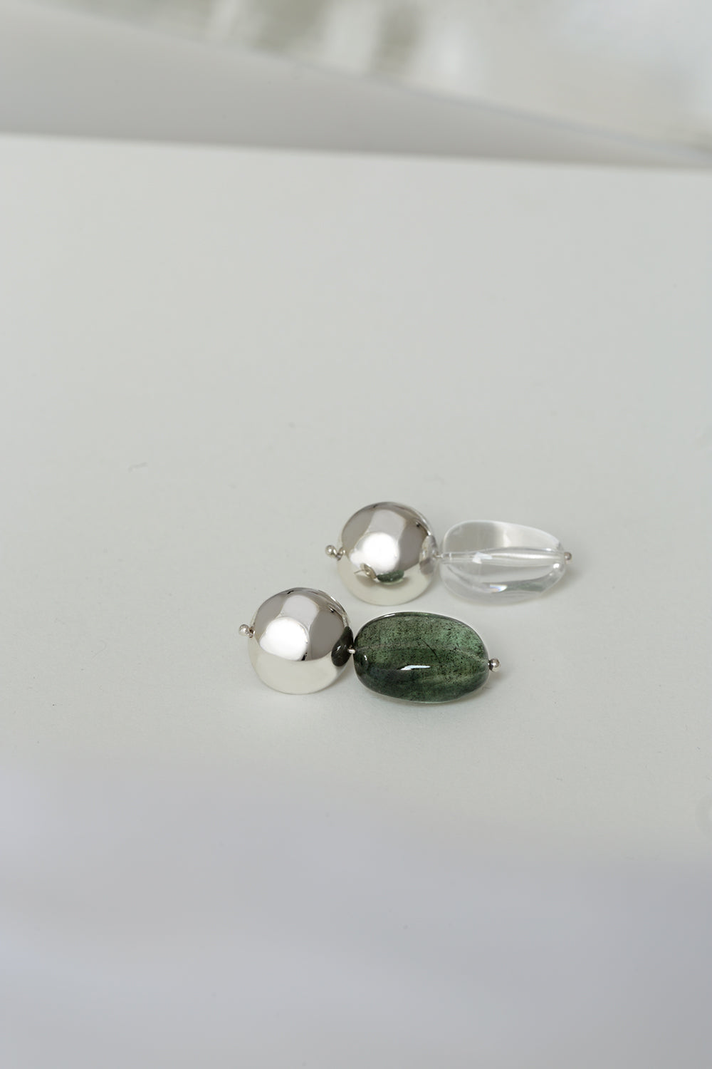MOSS AQUAMARINE DROP EARRING - MIRTA jewelry