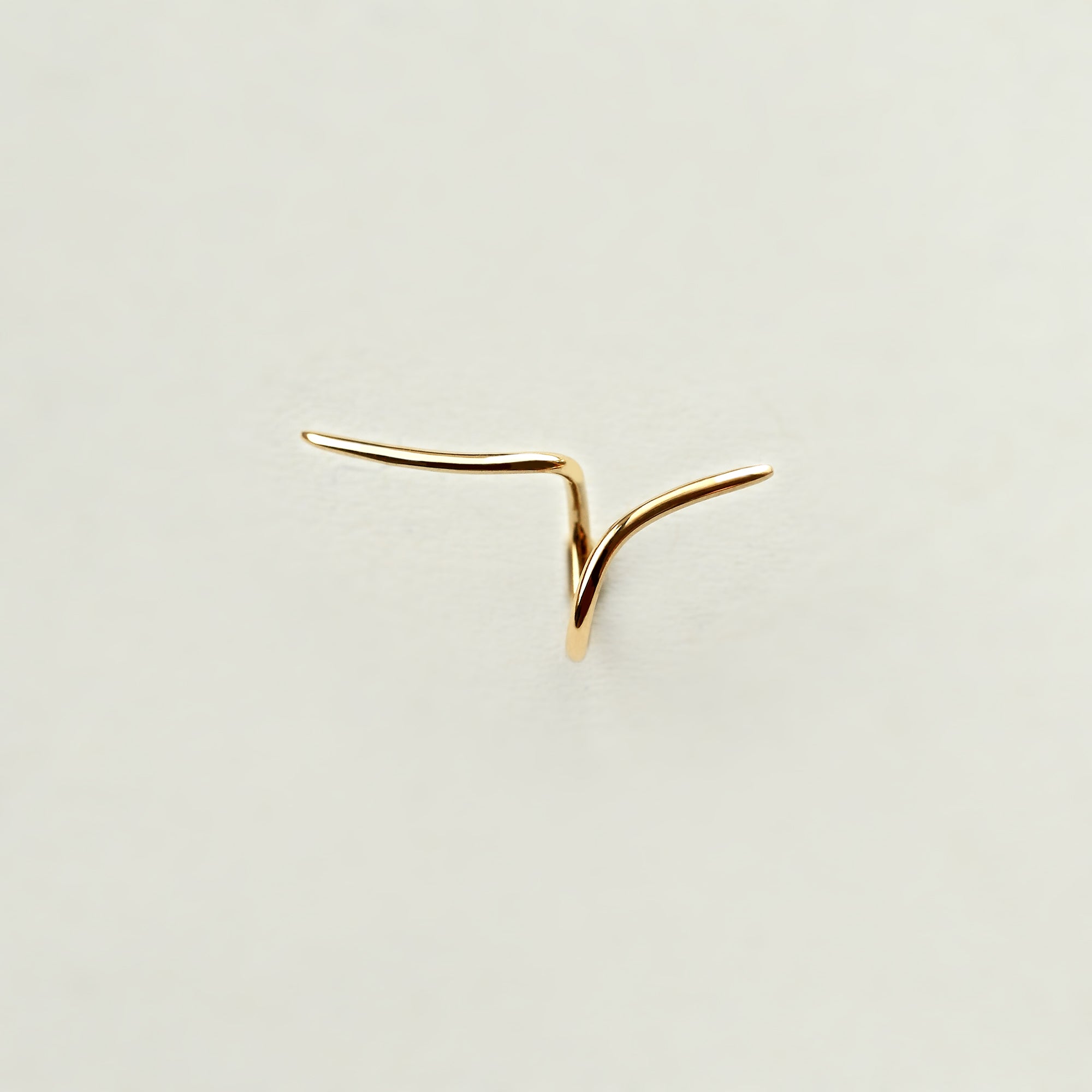 VINE LONG HUG EARRING - MIRTA jewelry