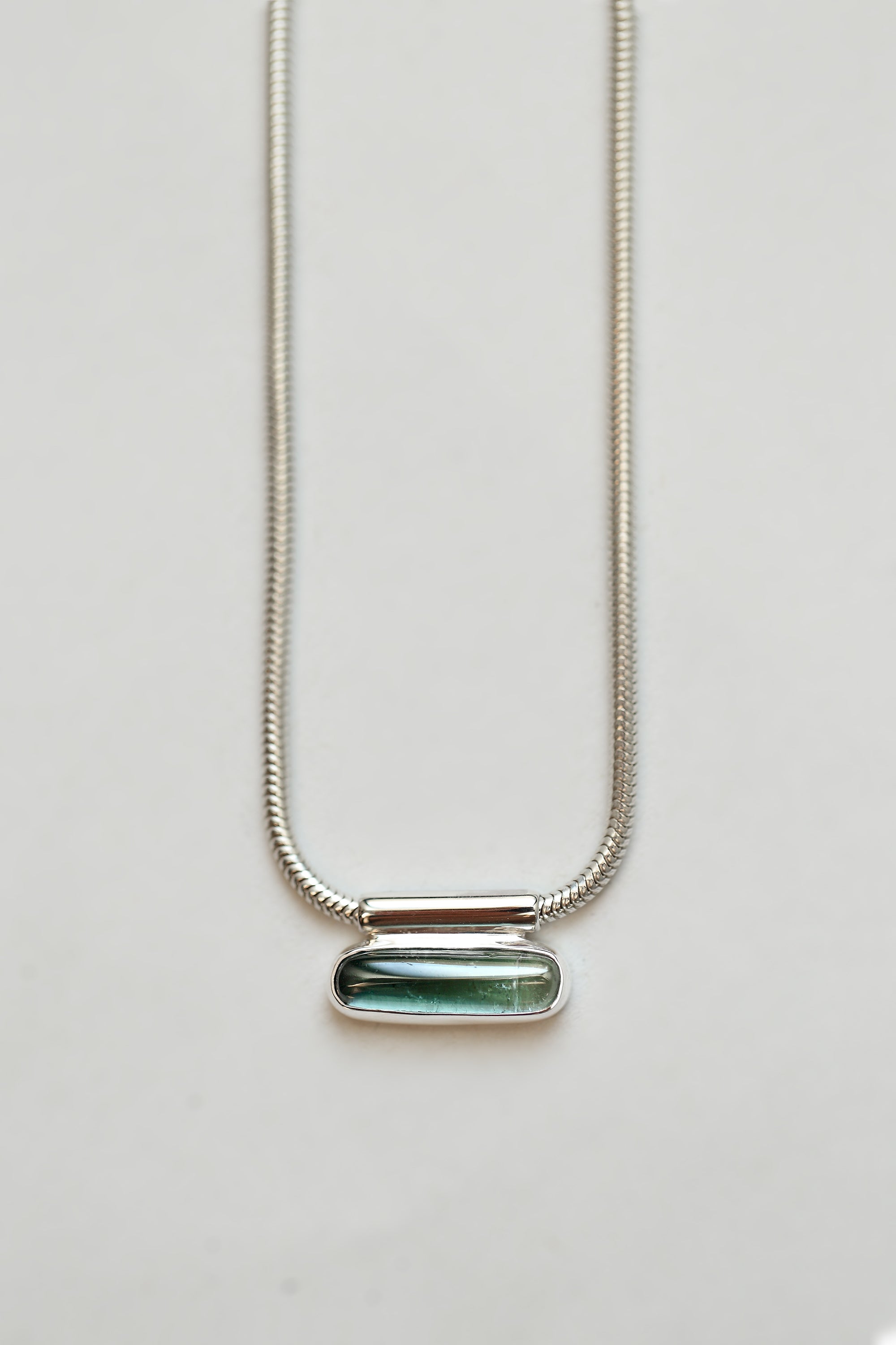 GRADIENT TOURMALINE NECKLACE - MIRTA jewelry