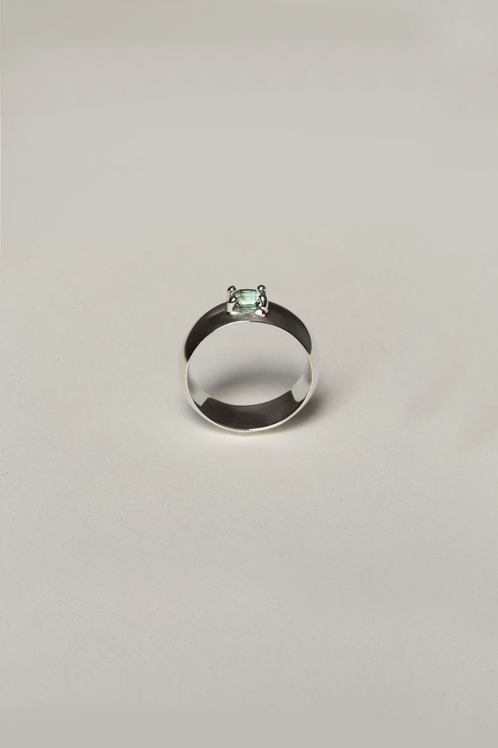 WIDE TOURMALINE RING - MIRTA jewelry
