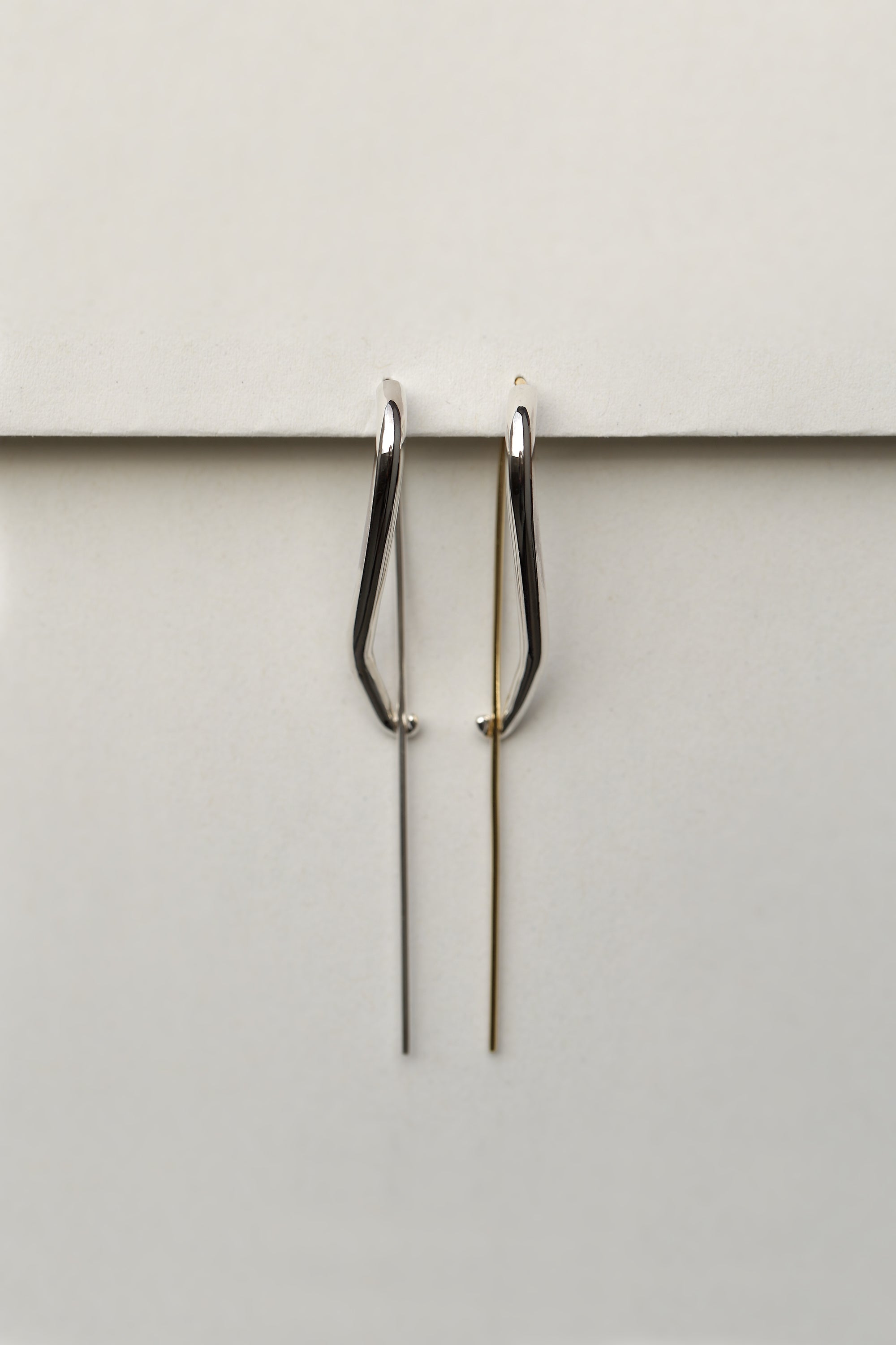 LARGE SAFETY PIN EARRING - MIRTA jewelry