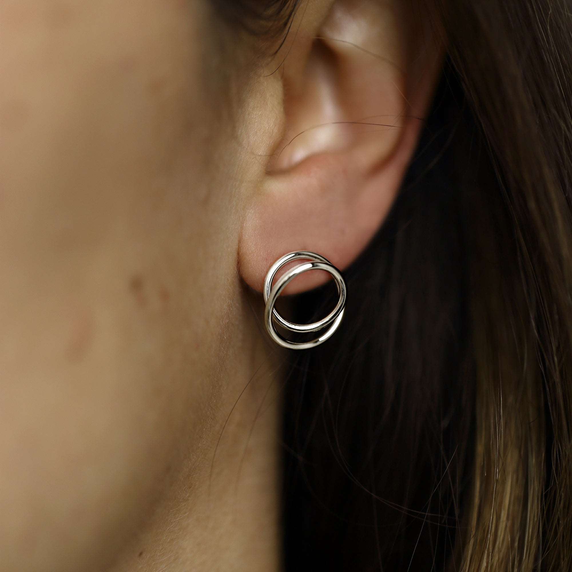 SMALL ORBIT EARRING - MIRTA jewelry