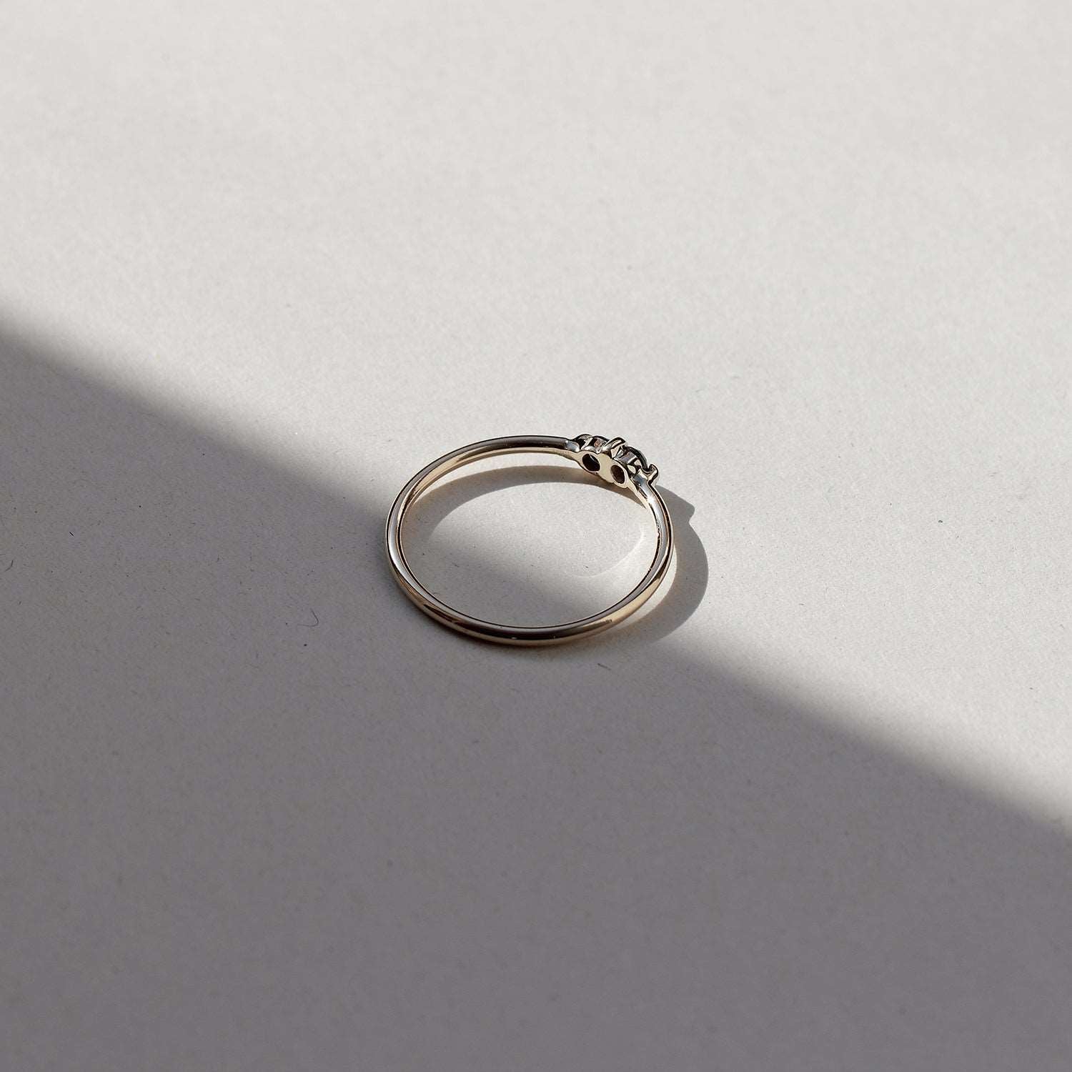 PAIRED DIAMOND RING - MIRTA jewelry