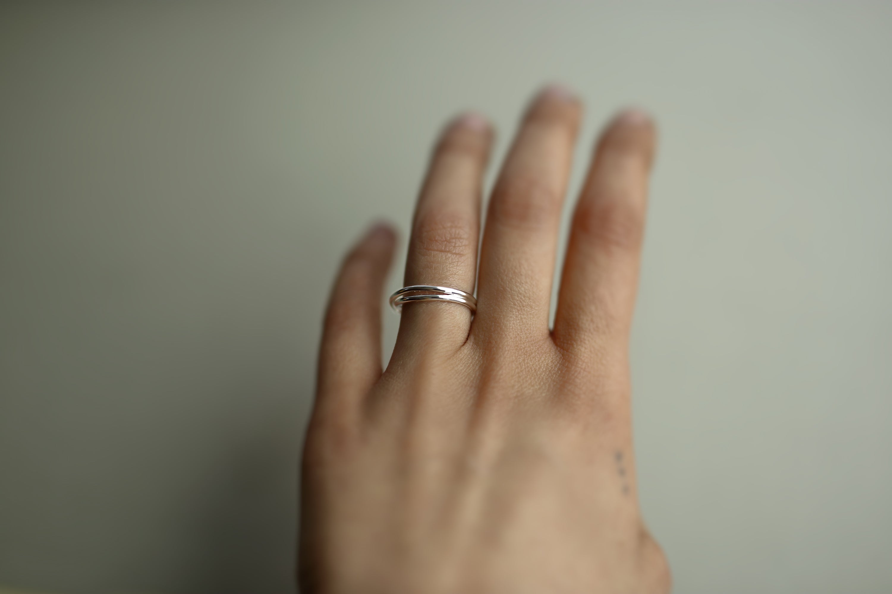 SMALL INFINITE RING - MIRTA jewelry