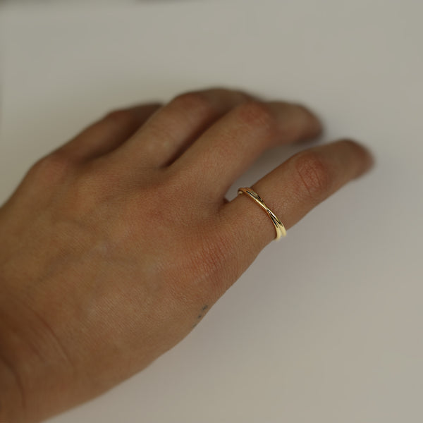 SMALL INFINITE RING - MIRTA jewelry
