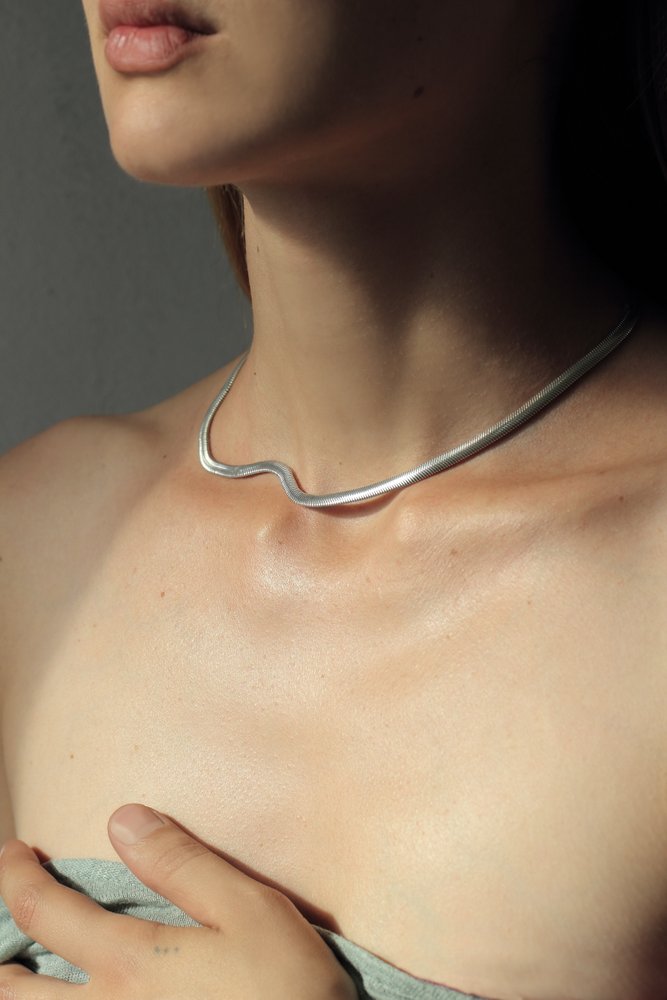 CURVE NECKLACE - MIRTA jewelry