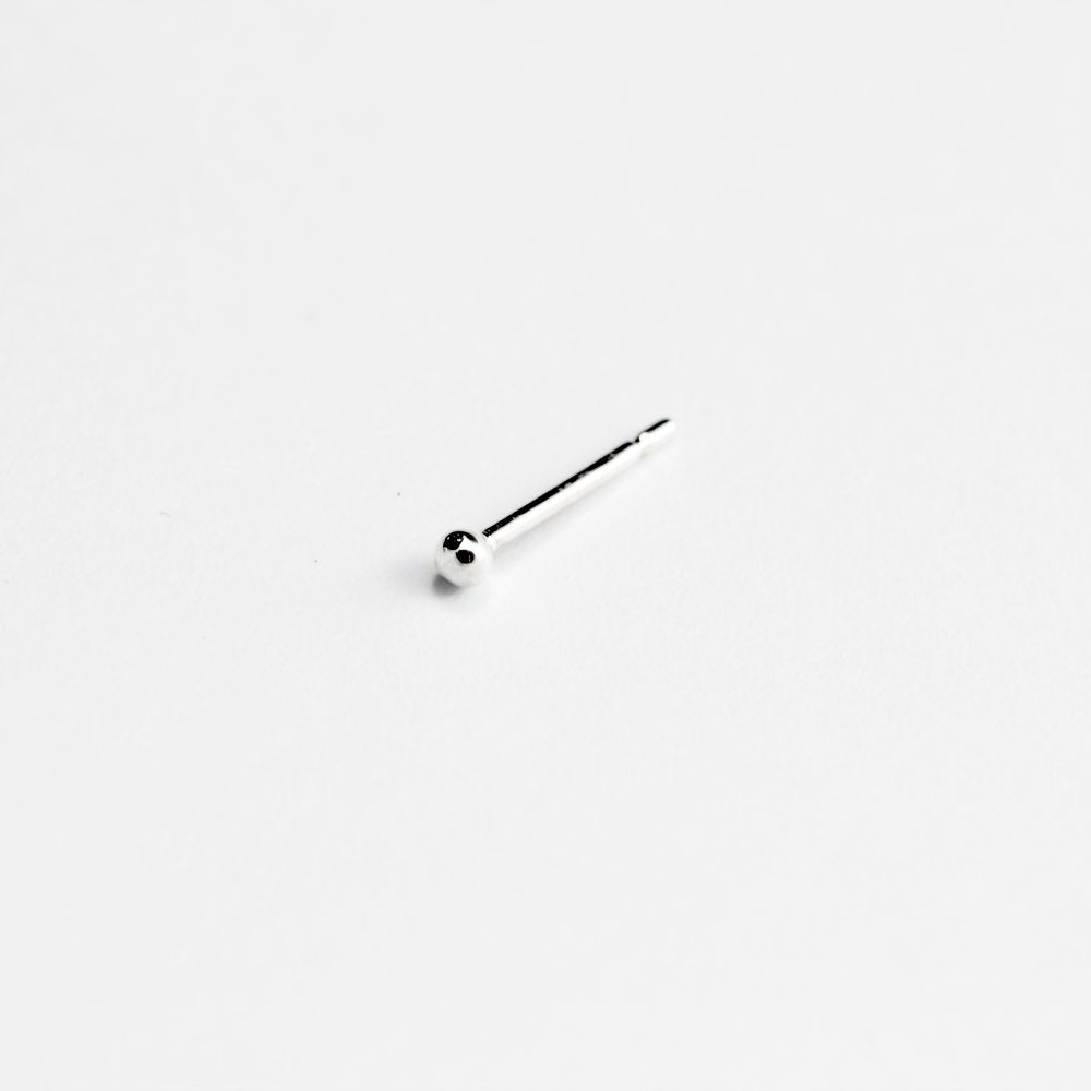 ESSENTIAL DOT SILVER STUD EARRING - MIRTA jewelry