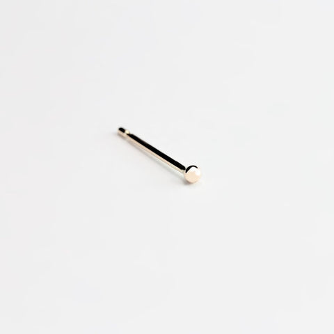 ESSENTIAL DOT GOLD STUD EARRING