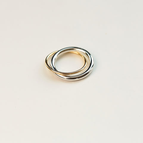 GOLD LOVERS RING