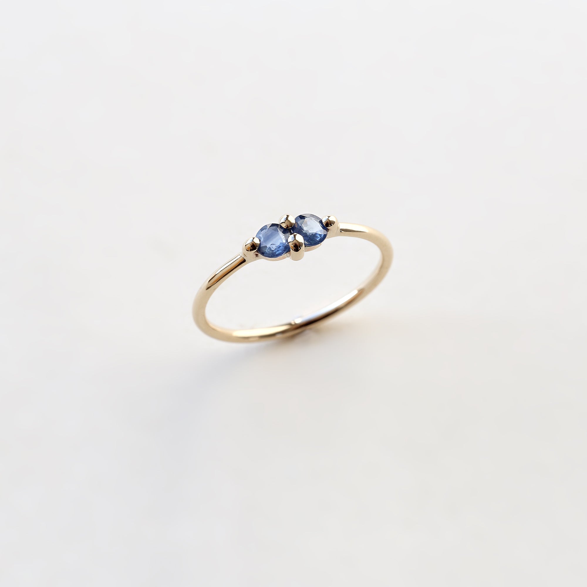 PAIRED SAPPHIRE RING - MIRTA jewelry