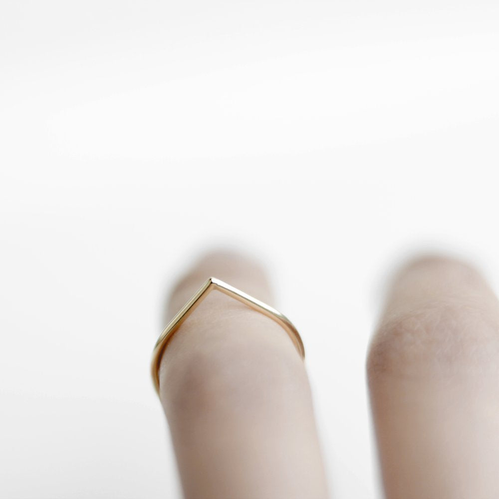 GOLD THORN RING - MIRTA jewelry