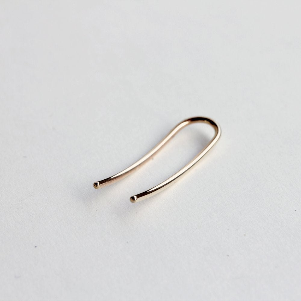 GOLD LINE 03 EARRING - MIRTA jewelry