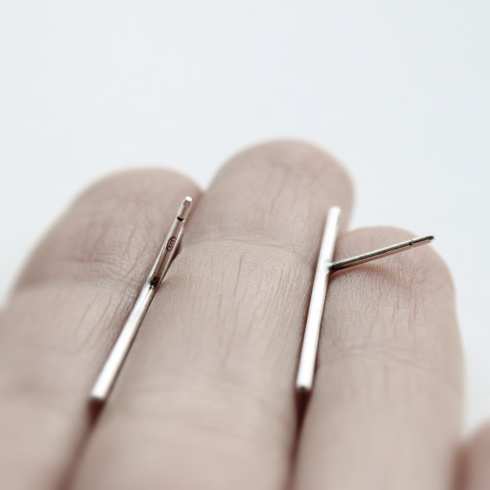 THIN LINE EARRING - MIRTA jewelry