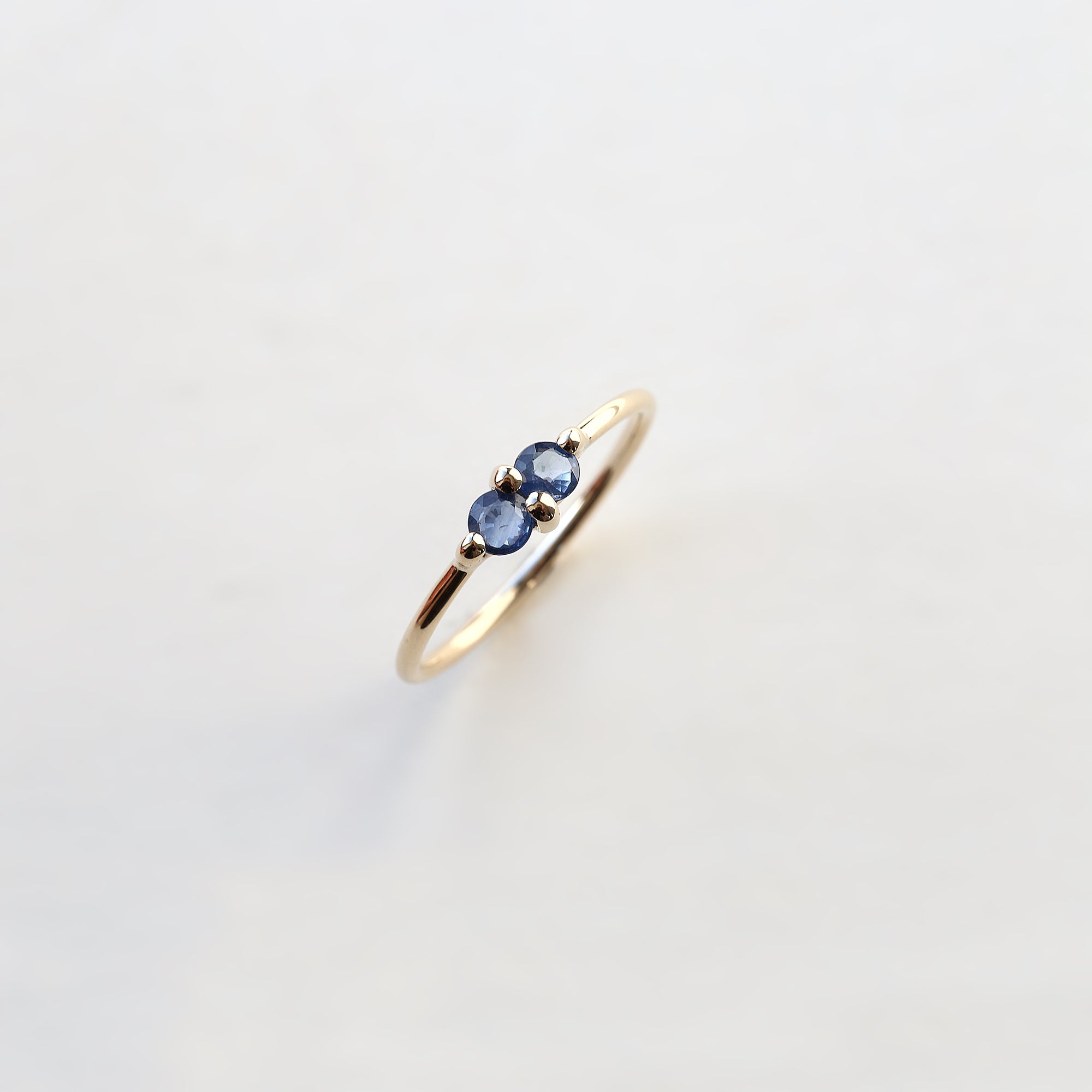 PAIRED SAPPHIRE RING - MIRTA jewelry