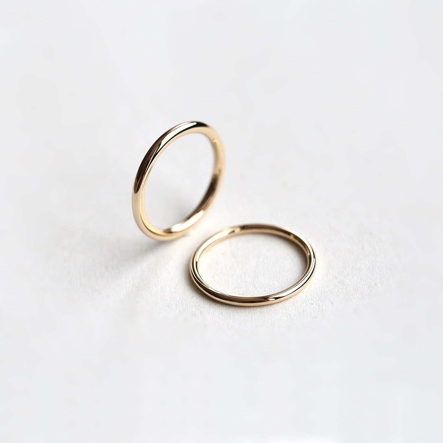 ESSENTIAL THICK GOLD BAND - MIRTA jewelry