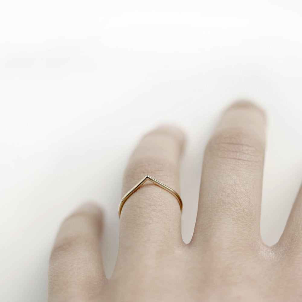 GOLD THORN RING - MIRTA jewelry