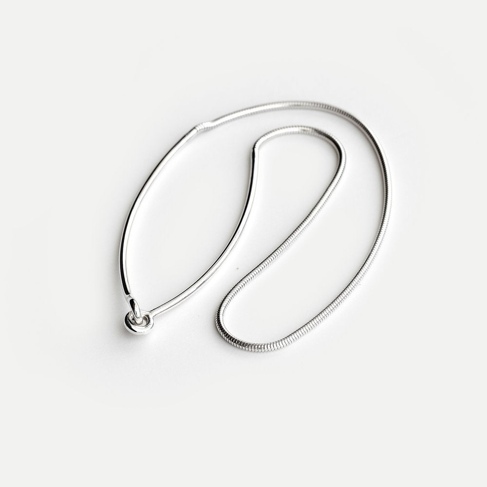 HOOK & EYE NECKLACE - MIRTA jewelry
