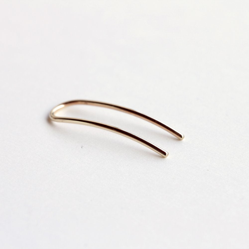 GOLD LINE 03 EARRING - MIRTA jewelry