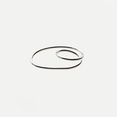 ORBIT DOUBLE FINGER RING