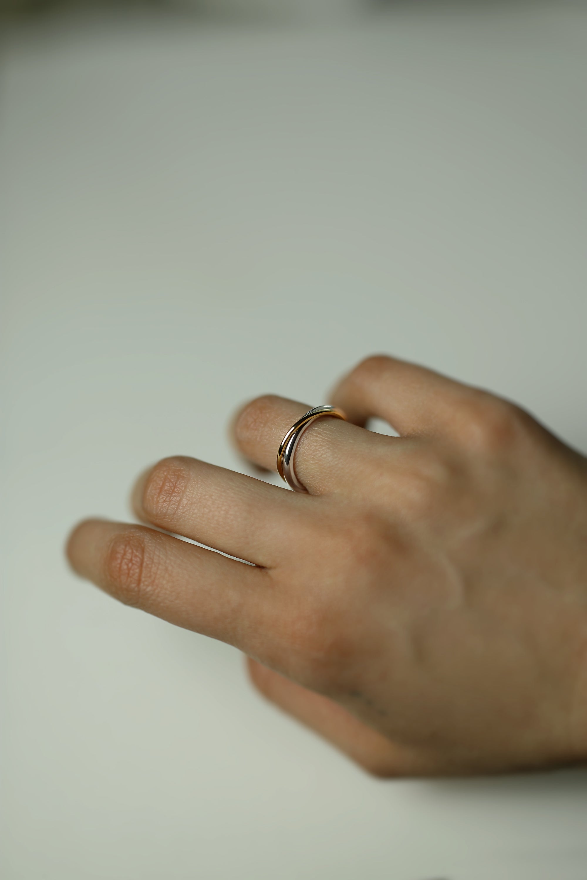 GOLD LOVERS RING - MIRTA jewelry
