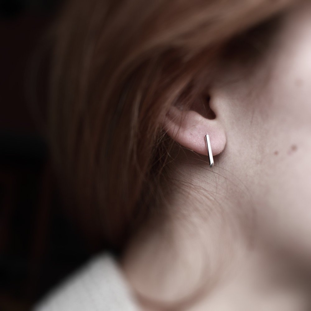 LINE EARRINGS - MIRTA jewelry
