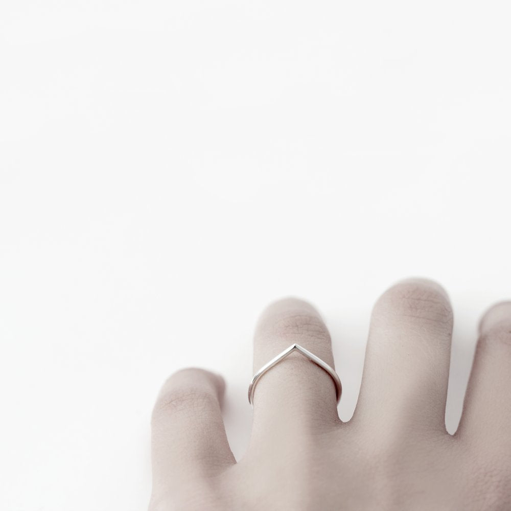 SILVER THORN RING - MIRTA jewelry