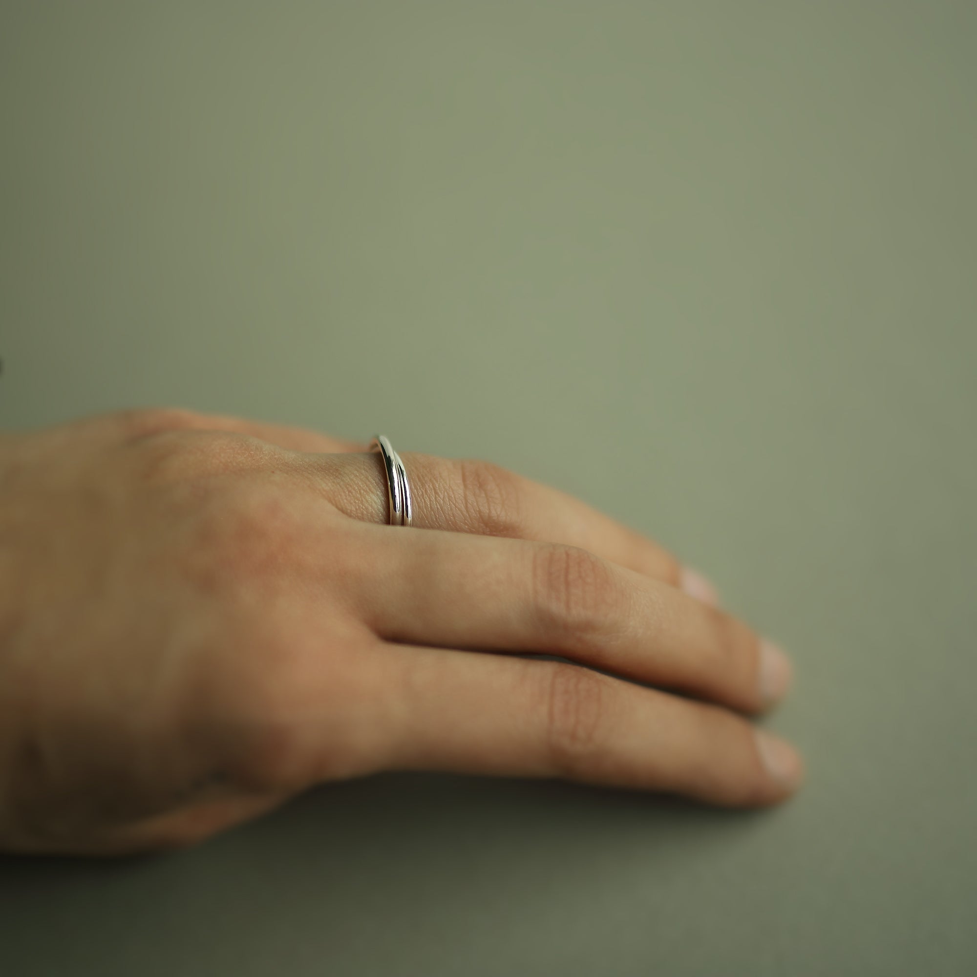 SILVER LOVERS RING - MIRTA jewelry