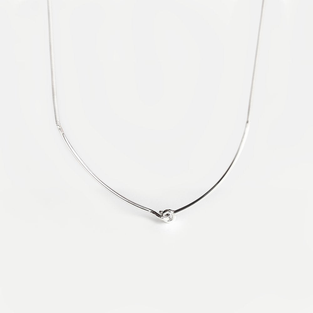 HOOK & EYE NECKLACE - MIRTA jewelry