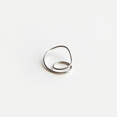 ORBIT DOUBLE FINGER RING