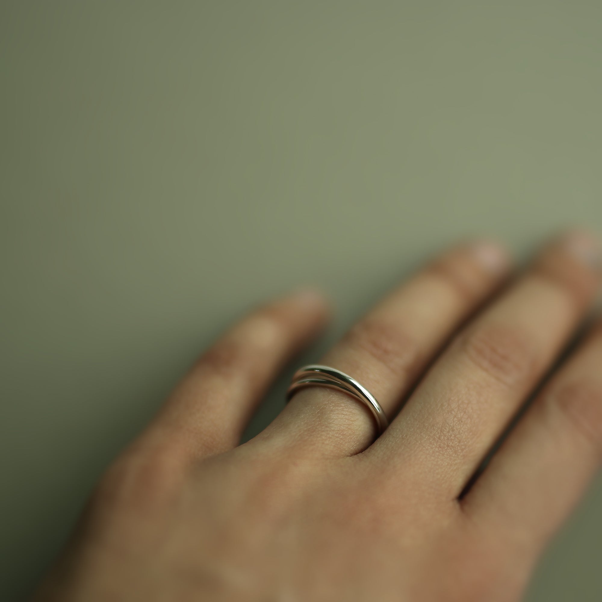 SILVER LOVERS RING - MIRTA jewelry
