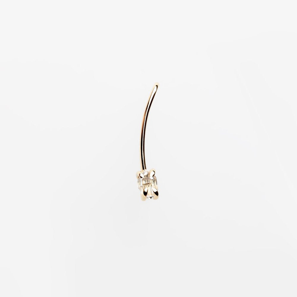 EYE GOLD EARRING - MIRTA jewelry