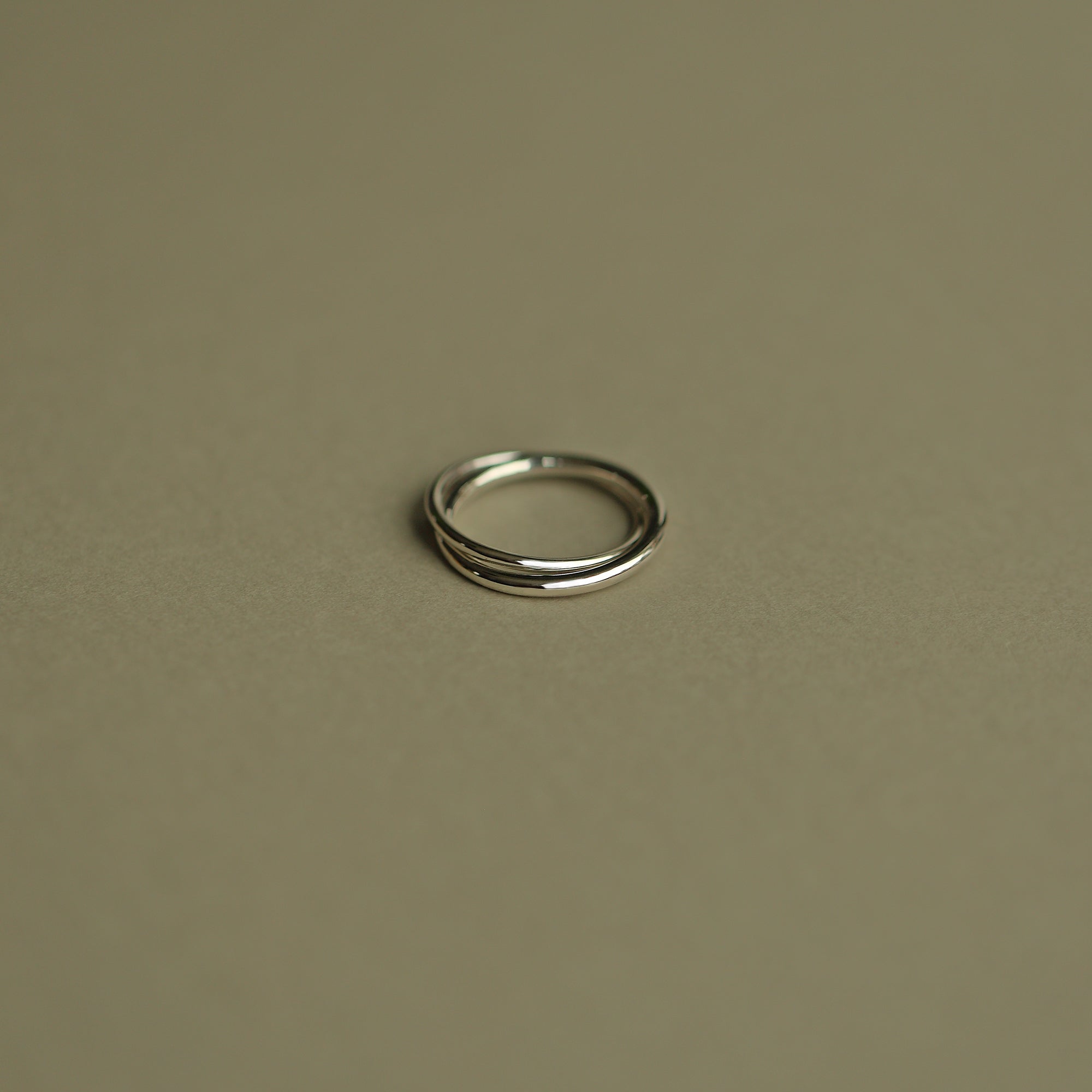 SILVER LOVERS RING - MIRTA jewelry