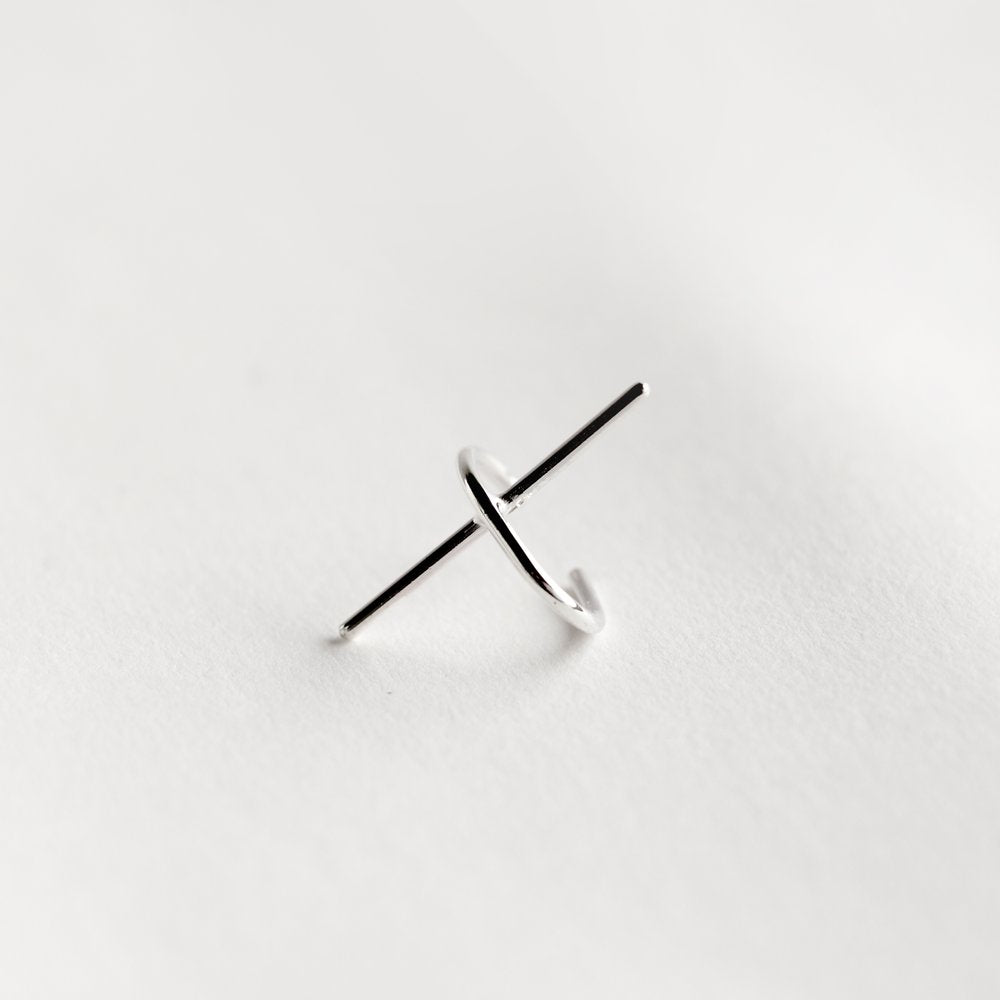 LINE 04 EAR CUFF - MIRTA jewelry