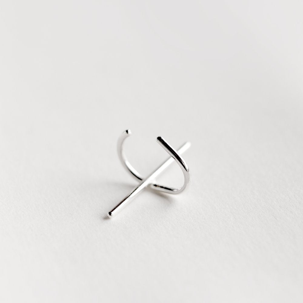 LINE 04 EAR CUFF - MIRTA jewelry