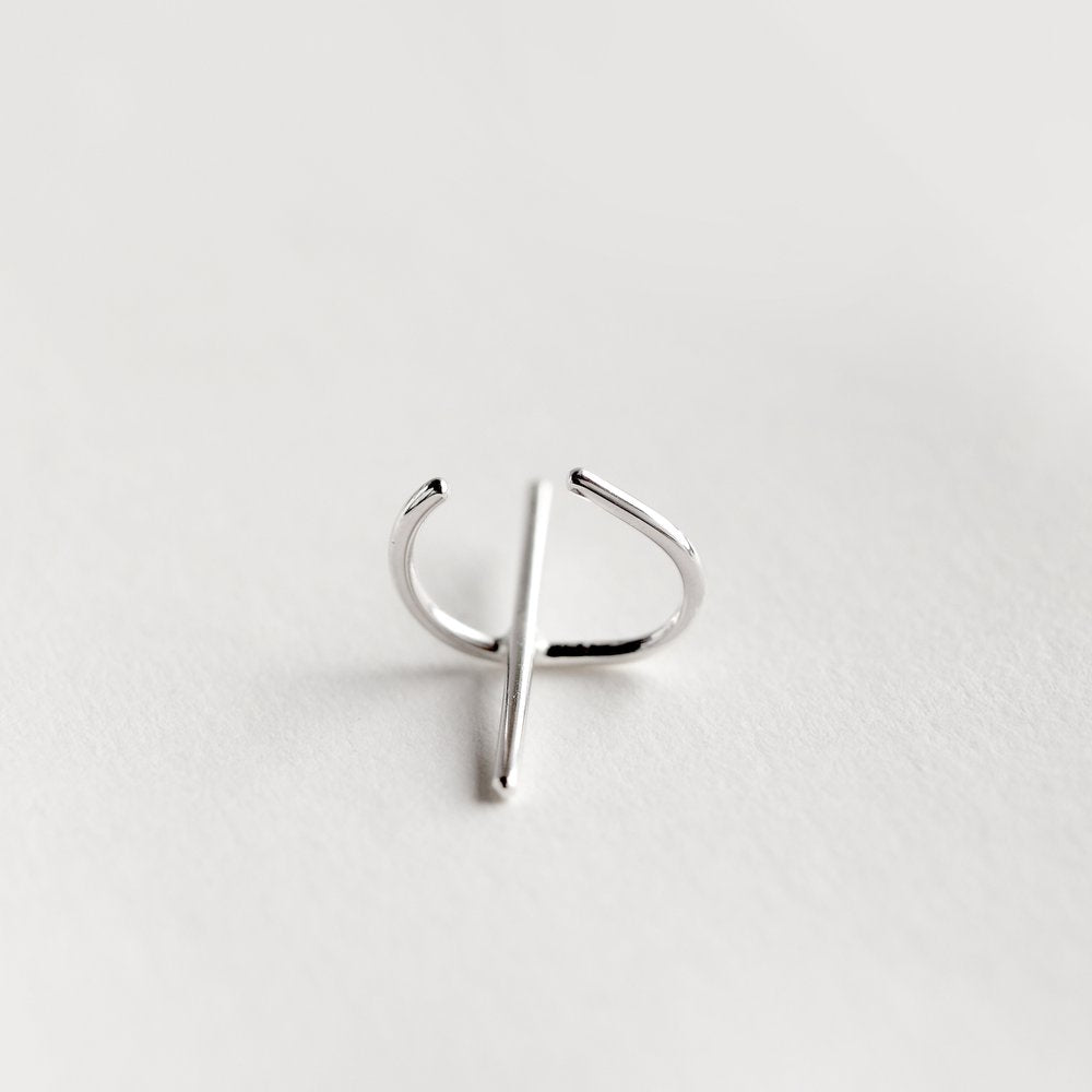 LINE 04 EAR CUFF - MIRTA jewelry