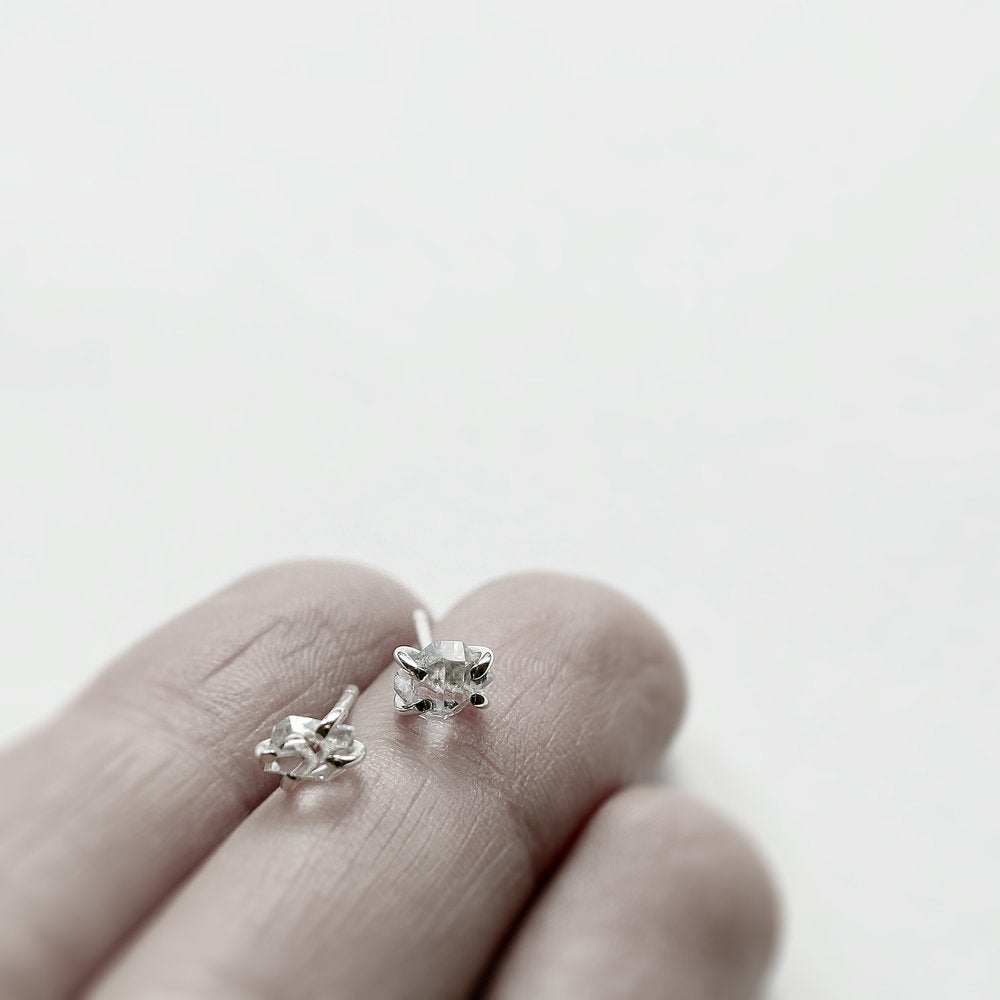 SILVER XX EARRINGS - MIRTA jewelry