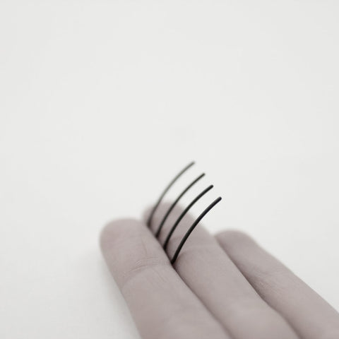 LINE 03 OXIDIZED EARRING