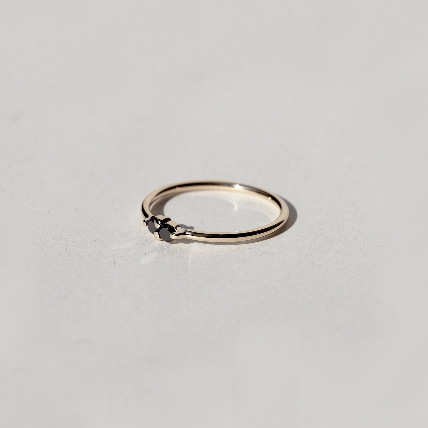 PAIRED DIAMOND RING - MIRTA jewelry