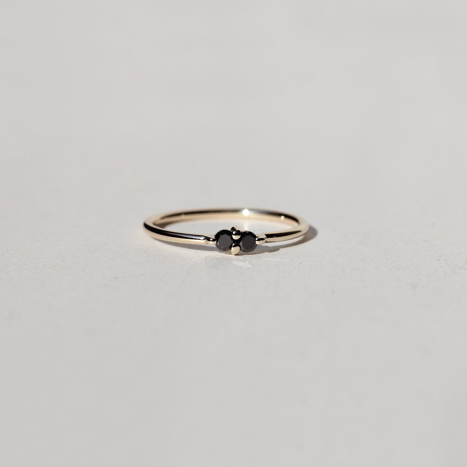PAIRED DIAMOND RING - MIRTA jewelry