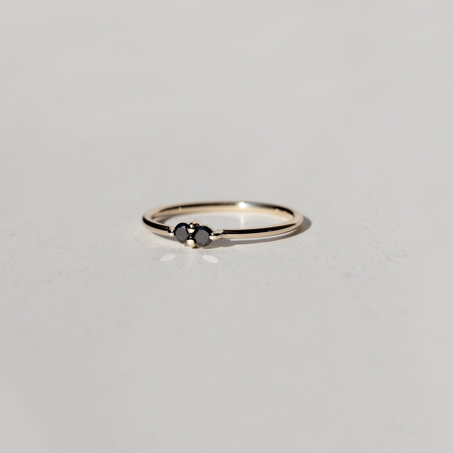 PAIRED DIAMOND RING - MIRTA jewelry