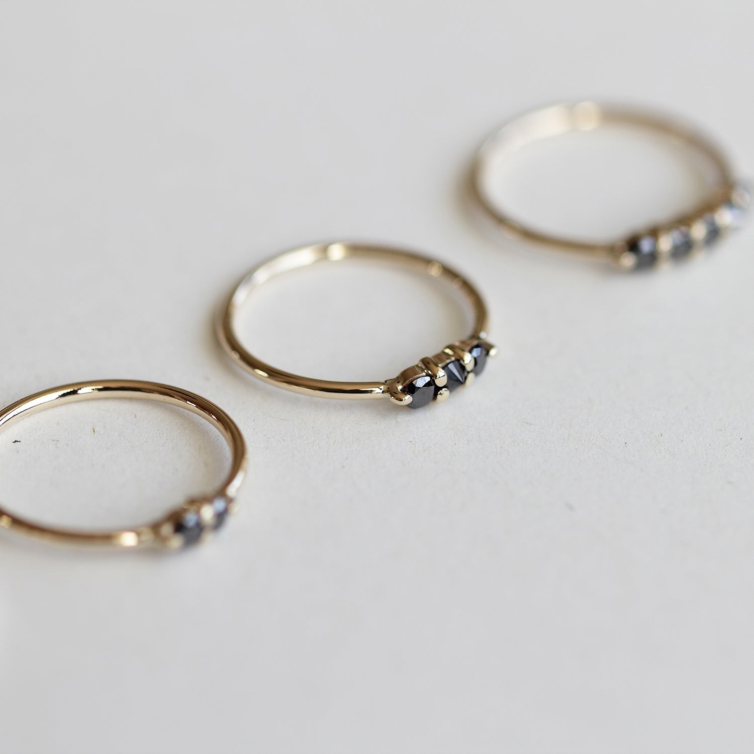 TRINITY DIAMOND RING - MIRTA jewelry