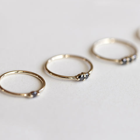 PAIRED DIAMOND RING