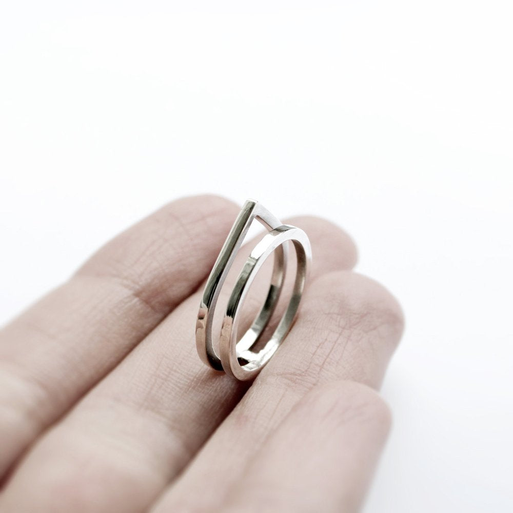 PAIRED RING - MIRTA jewelry