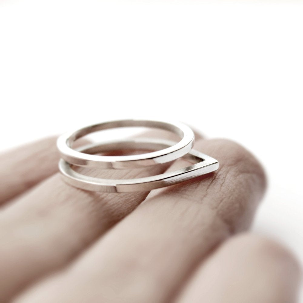 PAIRED RING - MIRTA jewelry