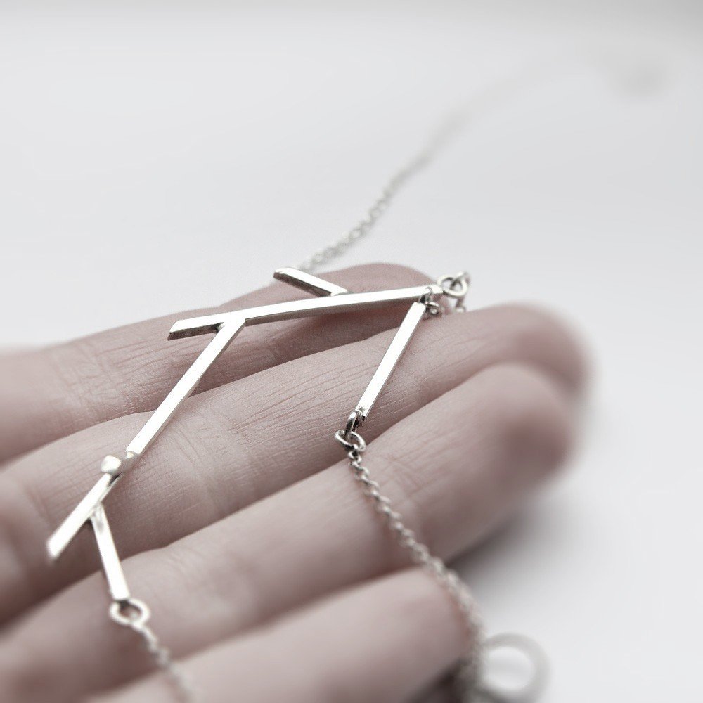 STICKS NECKLACE - MIRTA jewelry