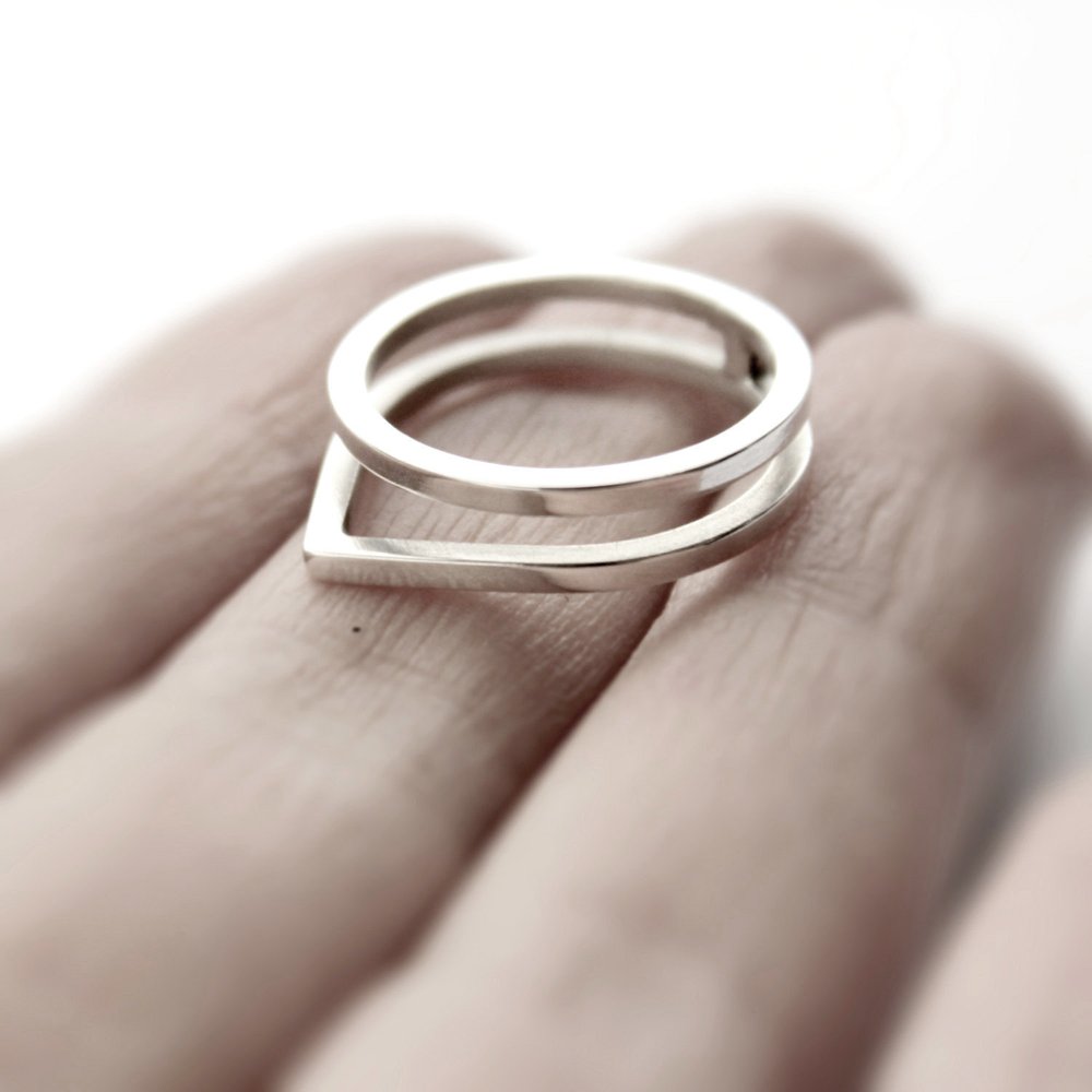 PAIRED RING - MIRTA jewelry
